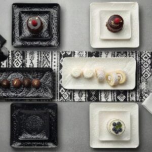 Decorated Dessert Plates