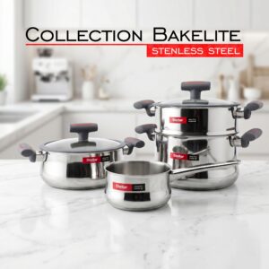 A Stainless Steel Bakélite